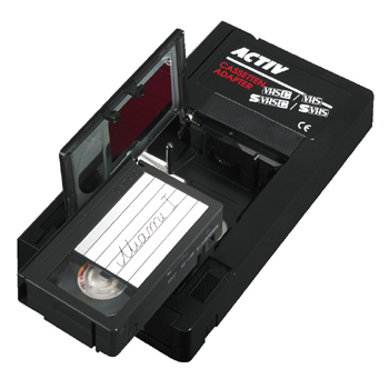 adaptador para fitas de video VHS-C