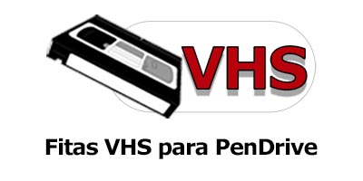 onde converter conversão fitas vhs para pendrive quanto custa preço São Paulo SP