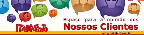 Espaço para a opinião dos nossos clientes